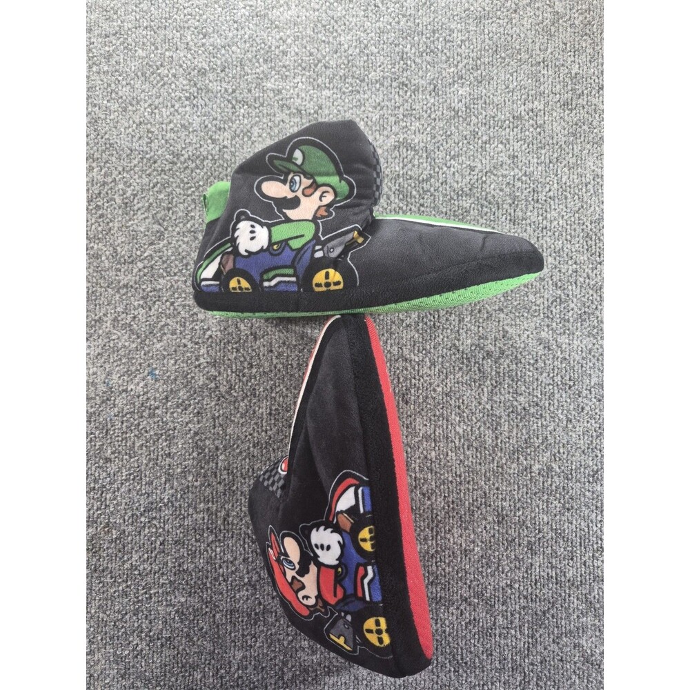 Super Mario Brothers Mario Kart Slippers size 4-5 Children’s
